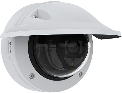 Axis P3268-LVE 8MP Outdoor Dome Camera, Analytics, IR, IP66, 4.3-8.6mm VF Lens