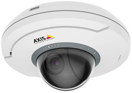 Axis M5074 1.3MP Mini PTZ Dome Camera, 5X Zoom, 2.2-11mm VF Lens