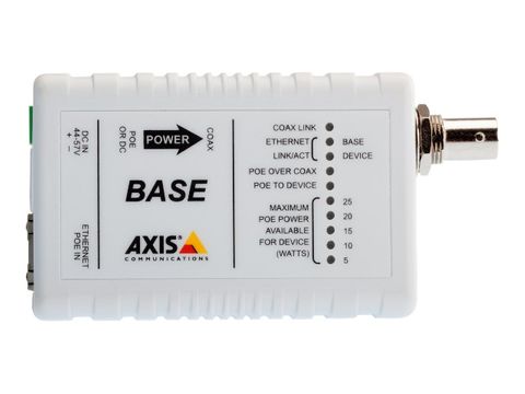 AXIS T8641 PoE+ over Coax Base Unit